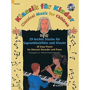 Schott Classical Music for Children Woodwind Solo Series Softcover with CD