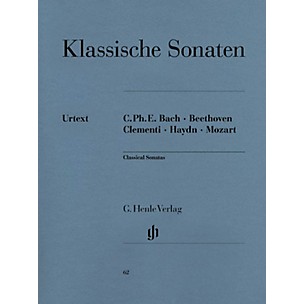 G. Henle Verlag Classical Piano Sonatas Henle Music Folios Series Softcover