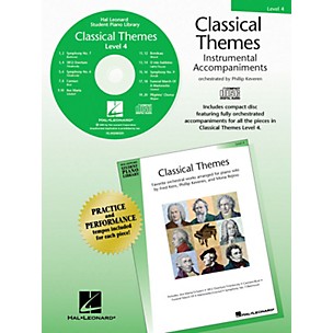 Hal Leonard Classical Themes - Level 4 - CD (Hal Leonard Student Piano Library) Piano Library Series CD