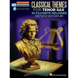 Hal Leonard Classical Themes - Tenor Sax -Easy Instrumental Play-Along Book with Online Audio Tracks