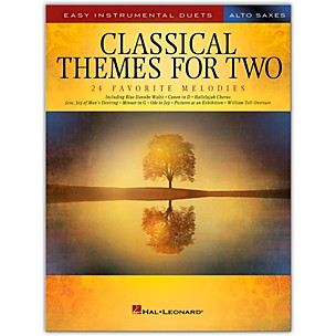 Hal Leonard Classical Themes for Two Alto Saxophones - Easy Instrumental Duets