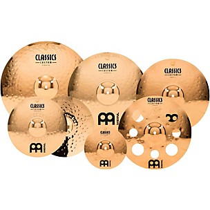 MEINL Classics Custom Double Bonus Pack Cymbal Box Set With Free 10" Splash and 16" Trash Crash