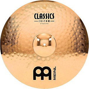 MEINL Classics Custom Powerful Ride - Brilliant