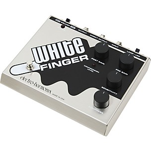 Electro-Harmonix Classics White Finger Compressor Guitar Effects Pedal