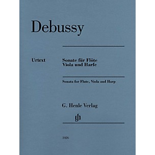 G. Henle Verlag Claude Debussy - Sonata for Flute, Viola and Harp Henle Music by Claude Debussy Edited by Peter Jost