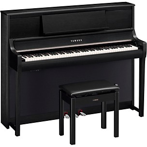 Yamaha Clavinova CSP-295 Digital Upright Piano With Bench -