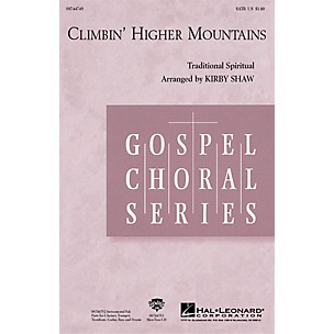 Hal Leonard Climbin' Higher Mountains SAB by Aretha Franklin Arranged by Kirby Shaw