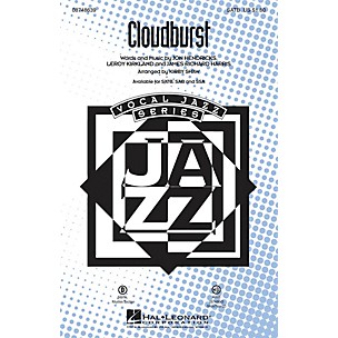 Hal Leonard Cloudburst SAB Arranged by Kirby Shaw