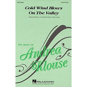 Hal Leonard Cold Wind Blows on the Valley SAB arranged by Andrea Klouse