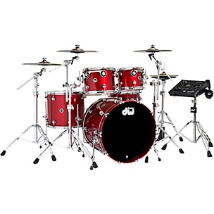 DWe Collector's Series DrumLink 5-Piece Acoustic-Electronic Drum Set with V71 Sound Module -