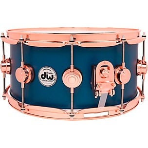 DW Collector's Series Maple/Mahogany Snare Drum With Copper Hardware -