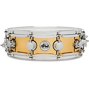 DW Collector's Series Polished Brass Snare Drum