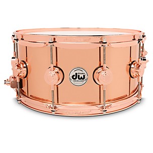DW Collector's Series Polished Copper Snare Drum -