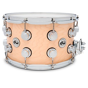 DW Collectors Series SSC Satin Oil Snare With Chrome Hardware
