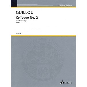 Schott Colloque No. 2, Op. 11 (1964) (Set of Parts) Schott Series Composed by Jean Guillou