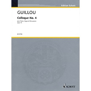 Schott Colloque No. 4 (Score and Parts) Schott Series Composed by Jean Guillou