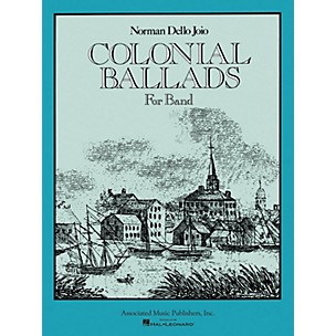 Associated Colonial Ballads (Score and Parts) Concert Band Level 4-5 Composed by Norman Dello Joio