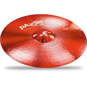 Paiste Color Sound 900 Crash Cymbal, Red