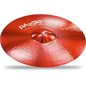 Paiste Color Sound 900 Heavy Crash Cymbal, Red
