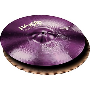 Paiste Color Sound 900 Sound Edge Hi-Hat Cymbal, Purple