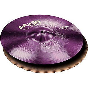 Paiste Color Sound 900 Sound Edge Hi-Hat Cymbal, Purple