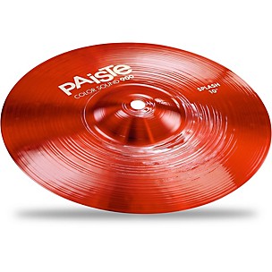 Paiste Color Sound 900 Splash Cymbal, Red