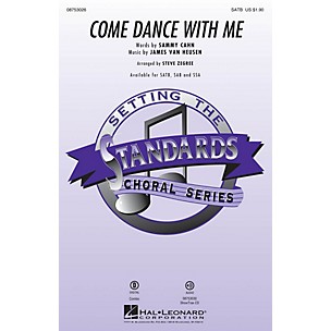 Hal Leonard Come Dance with Me SATB by Frank Sinatra arranged by Steve Zegree