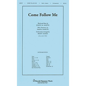 Shawnee Press Come Follow Me (from A Time for Alleluia) Score & Parts arranged by Brant Adams