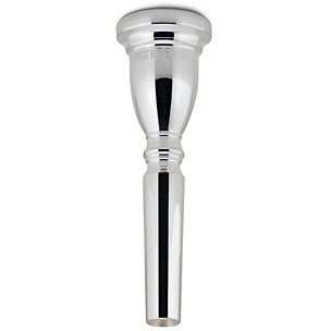 Bach Commercial Series Modified V Cup Trumpet Mouthpiece in Silver