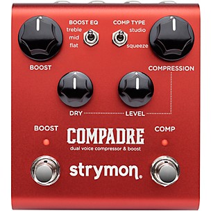 Strymon Compadre Dual Voice Compressor & Boost Effects Pedal