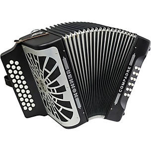 Hohner Compadre FBbEb with Gig Bag - Silver Grille