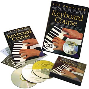 Music Sales Complete Absolute Beginners Keyboard Couse (Book/CD/DVD)