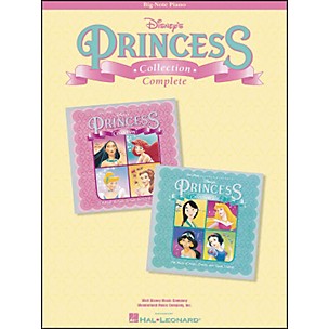 Hal Leonard Complete Disney's Princess Collection for Big Note Piano