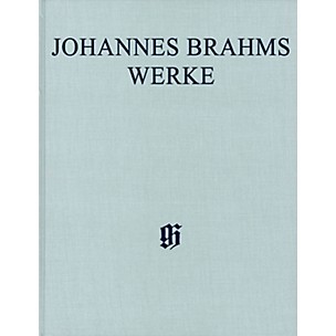 G. Henle Verlag Conc for Vn and Violoncello, Pa Reduction Op 77, 102 Henle Complete Hardcover by Brahms Edited by Roesner