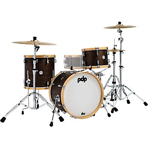PDP by DW Concept Classic 3-Piece Shell Pack with 20 in. Bass Drum and Natural Hoops