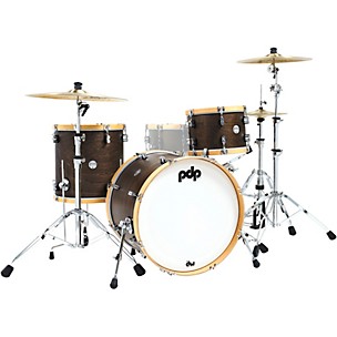 PDP Concept Classic 3-Piece Shell Pack with 22 in. Bass Drum and Natural Hoops