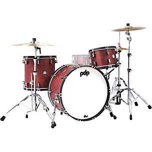 PDP Concept Classic 3-Piece Shell Pack with 24 in. Bass Drum and Ebony Hoops