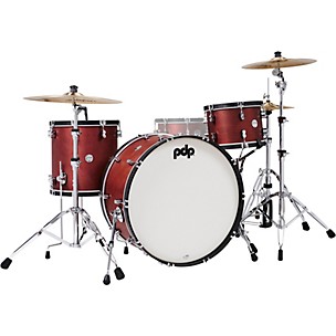 PDP Concept Classic 3-Piece Shell Pack with 26 in. Bass Drum and Ebony Hoops