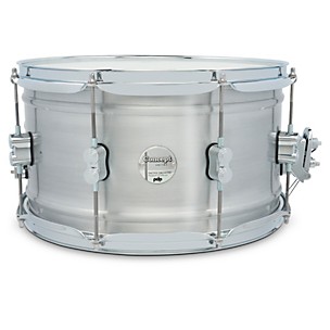 PDP by DW Concept Series 1.2 mm Natural Satin Brushed Aluminum Snare Drum