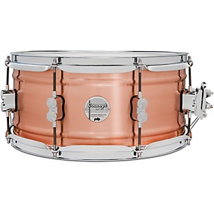 PDP Concept Series 1.2 mm Natural Satin Brushed Copper Snare Drum