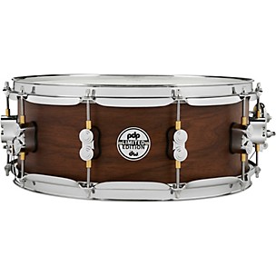 PDP Concept Series Limited Edition 20-Ply Hybrid Walnut Maple Snare Drum