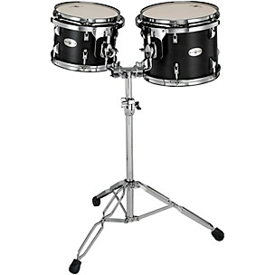 Black Swamp Percussion Concert Black Concert Tom Set with Stand