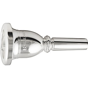 Schilke Concert Series Tuba Mouthpiece in Silver
