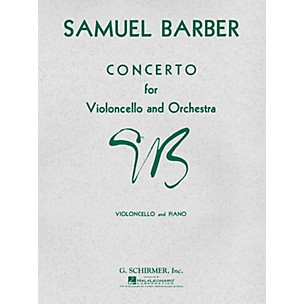 G. Schirmer Concerto (Score and Parts) String Solo Series Composed by Samuel Barber