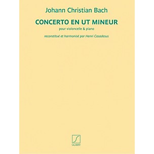 SALABERT Concerto en ut mineur (for Cello and Piano) Salabert Series Softcover Composed by Johann Christian Bach