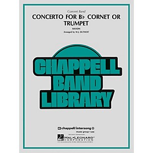 Hal Leonard Concerto for Bb Cornet or Trumpet Concert Band Level 4 Arranged by W.J. Duthoit