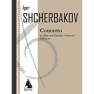 Lauren Keiser Music Publishing Concerto for Flute, Percussion and Strings LKM Music Series by Igor Shcherbakov