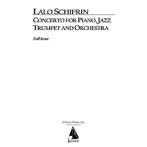 Lauren Keiser Music Publishing Concerto for Piano, Jazz Trumpet and Orchestra (Full Score) LKM Music Series by Lalo Schifrin