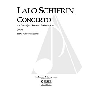 Lauren Keiser Music Publishing Concerto for Piano, Jazz Trumpet and Orchestra (Piano Reduction Score) LKM Music Series by Lalo Schifrin