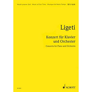 Schott Concerto for Piano and Orchestra (1985-88) (Study Score) Schott Series